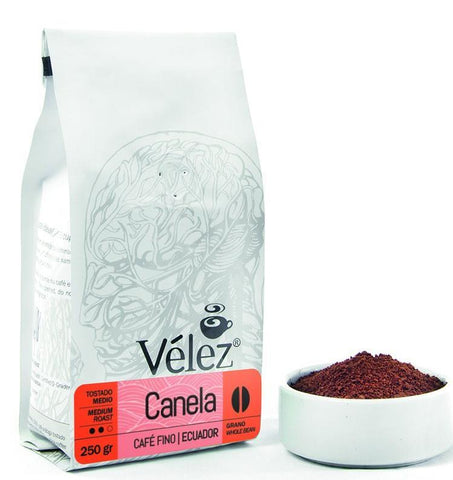 Vélez Café Canela - Grano|Whole Bean Coffee - Cinnamon|250 gr