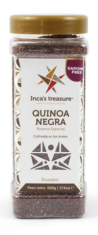 Incas Treasure Quinua Negra|Black Quinoa|500 gr