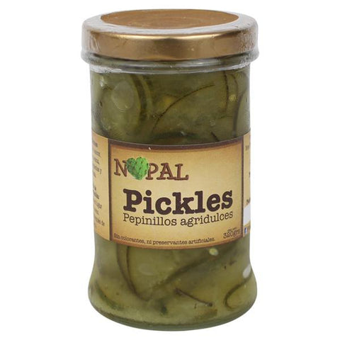 Nopal Pepinillo Agridulce|Pickles|320 gr