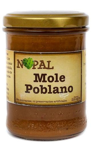 Nopal Salsa Mole Poblano|Mole Sauce|220 gr