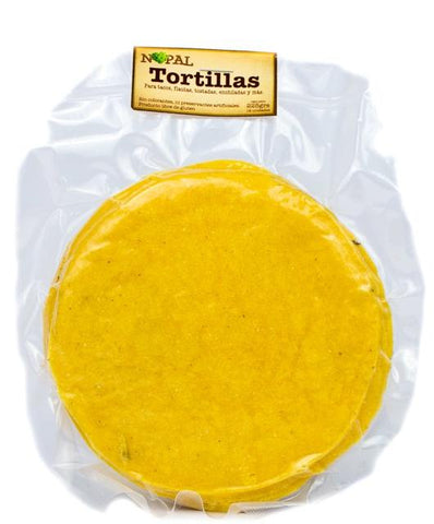 Nopal Tortillas de Maiz - 12 Tortillas|Corn Tortillas|1 Paquete