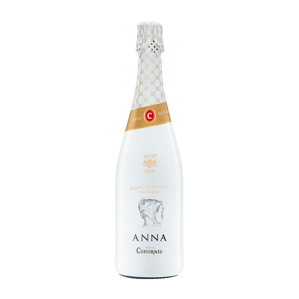 Codorniu Vino Espumoso Anna Blanc De Blancs Chardonnay - Xa-rello Parellada y Macabeo|Sparkling Wine|750 ml