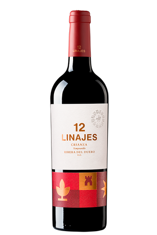 12 Linajes Vino Tinto Crianza Tempranillo 2016|Red Wine|750 ml