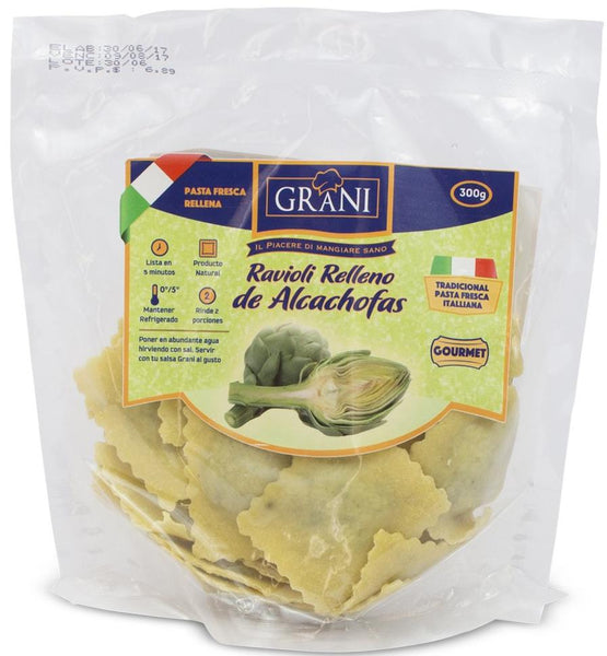 Grani Ravioli de Alcachofas|Artichoke Ravioli|300 gr
