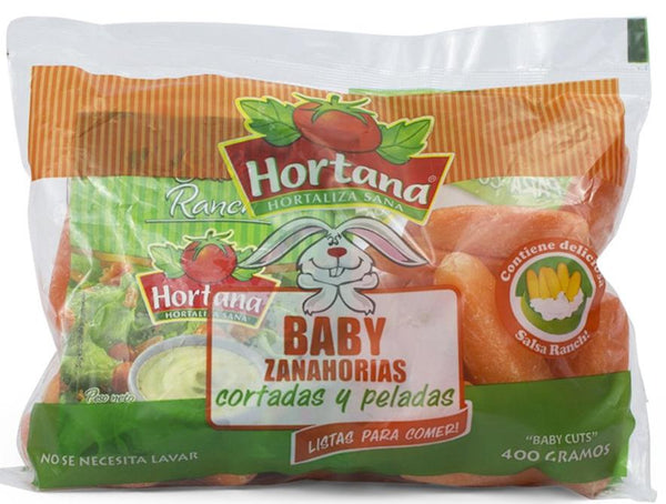 Hortana Zanahoria Baby|Baby Carrots|400 gr