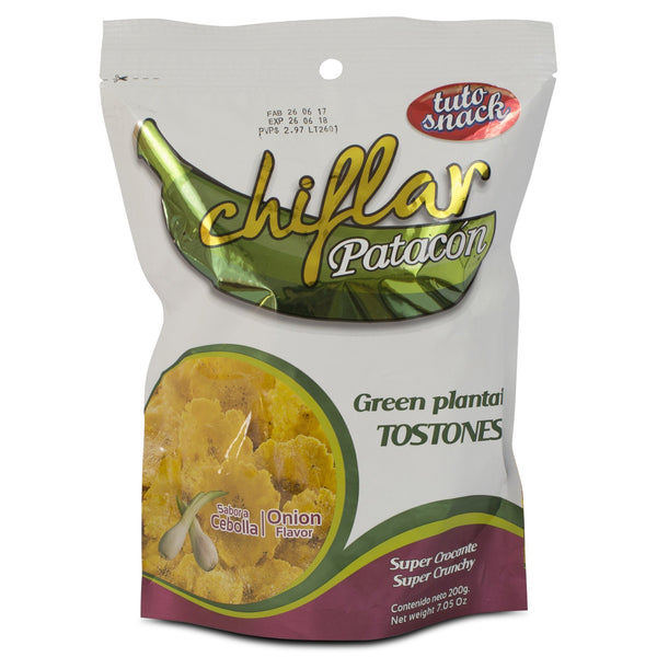 Tuto Snacks - Chiflar Patacón Cebolla|Patacón - Onion|200 gr