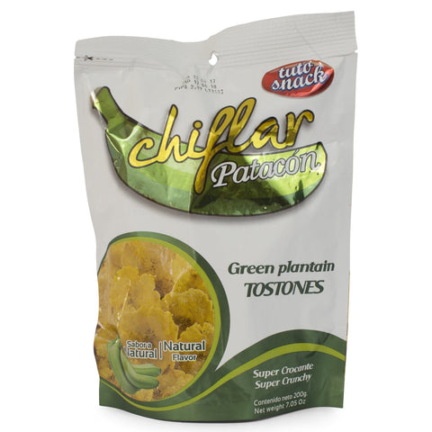 Tuto Snacks - Chiflar Patacón Natural|Patacón - Plain|200 gr