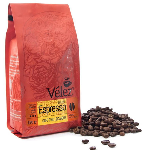Vélez Café Espresso Blend - Grano|Whole Bean Coffee - Espresso|330 gr
