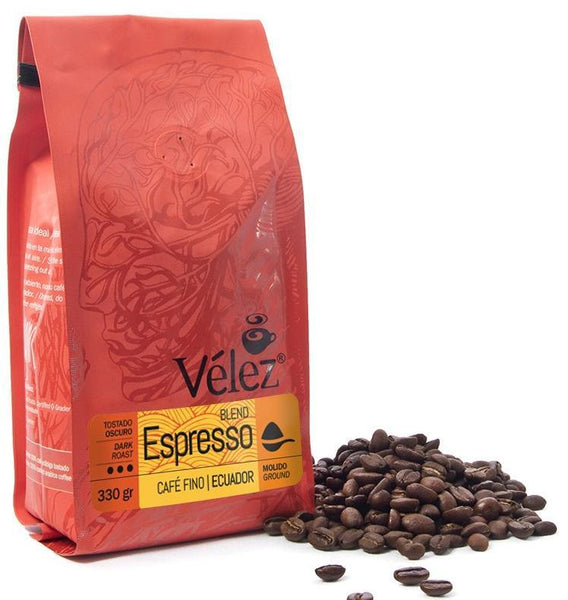 Vélez Café Espresso Blend - Molido|Ground Coffee - Espresso|330 gr