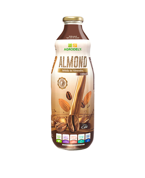 Liv Bebida de Almendra con Café|Almond Drink with Coffee|1 Litro