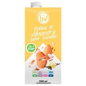 Liv Bebida de Almendra Sabor Vainilla|Vanilla Flavor Almond Drink|1 Litro