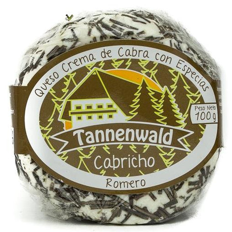 Tannenwald Queso de Cabra - Romero|Goat Cheese - Rosemary|100 gr