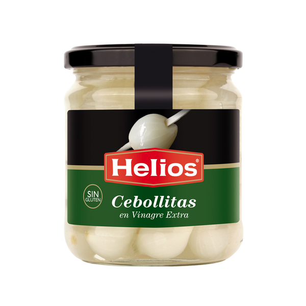 Helios Enlatados Cebollitas en Vinagre|Onios|345 gr