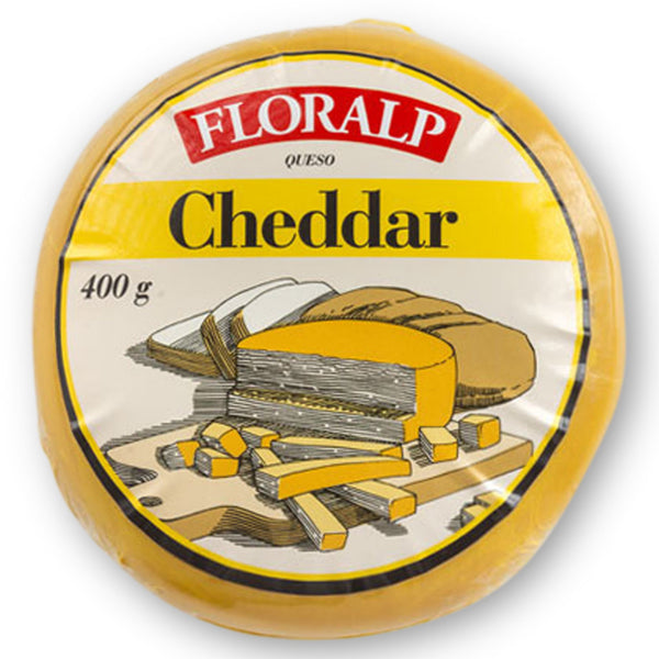 Floralp Queso Cheddar|Cheddar Cheeser|400 gr