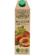 Don Simón Jugo de Melocotón - Uva|Peach and Grape Juice|1 Litro
