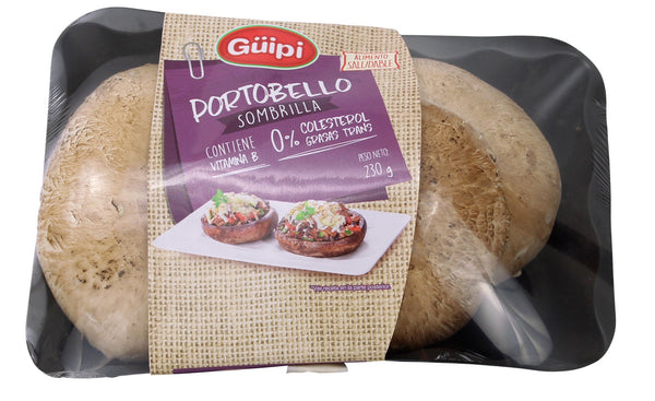 Guipi Hongos Portabello Sombrillas|Portabello Mushrooms|230 gr