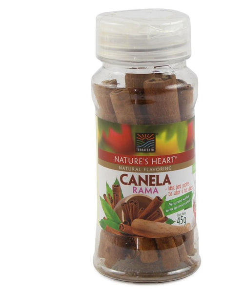 Nature's Heart Canela en Rama|Cinnamon Sticks|45 gr