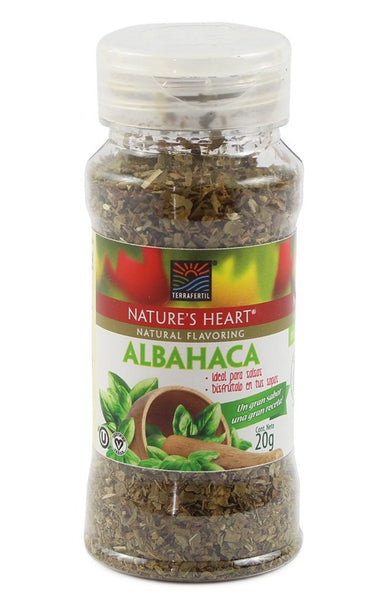 Nature's Heart Albahaca|Dried Basil|20 gr