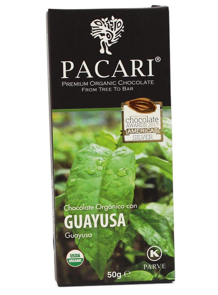 Pacari Barra de Chocolate - Guayusa|Dark Chocolate - Guayusa|50 gr