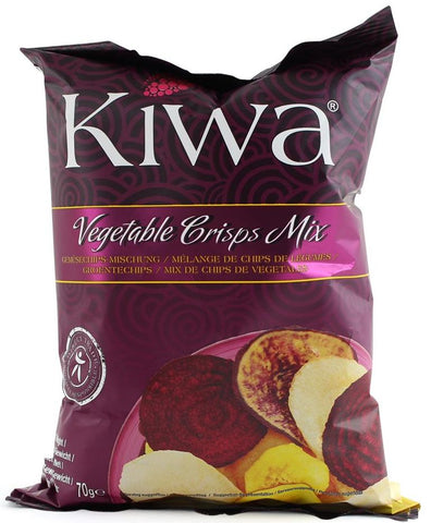 Kiwa Chips Mix Vegetales|Mixed Vegetables|70 gr
