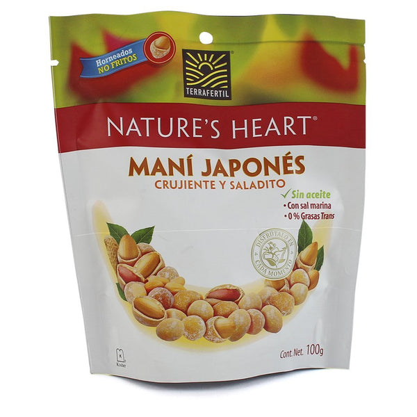 Nature's Heart Maní Japonés|Japanese Peanuts|100 gr