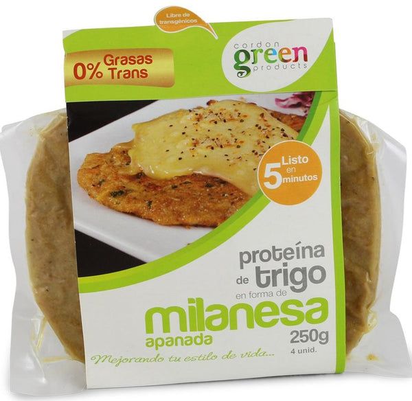 Cordon Green Products Milanesa de Trigo|Wheat Milanesa|250 gr