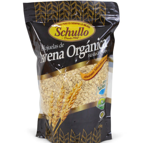 Schullo Avena Orgánica|Organic Oatmeal|850 gr