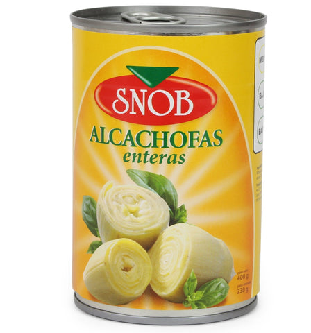 Snob Alcachofa Entera|Whole Artichoke|400 gr