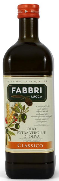 Fabbri Lucca Aceite de Oliva Extra Virgen - Classico|Olive Oil|1 Litro