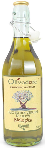 Fabbri Lucca Aceite de Oliva Olivodoro Extra Virgen|Olive Oil|750 ml