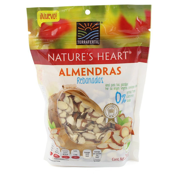 Nature's Heart Almendras Rebanadas|Sliced Almonds|200 gr