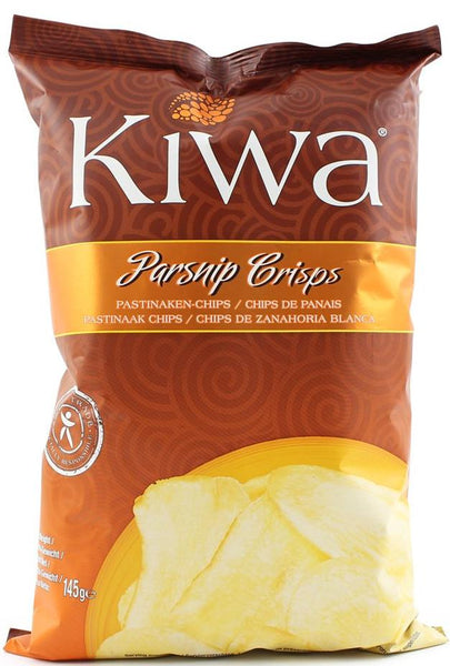 Kiwa Chips Zanahoria Blanca|Carrot Chips|145 gr