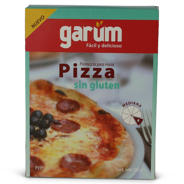 Garum Harina para Masa de Pizza - Sin Gluten|Gluten Free Pizza Dough|280 gr