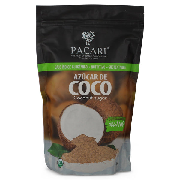 Pacari Azúcar de Coco Orgánico|Organic Coconut Sugar|454 gr