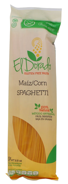El Dorado Pasta de Maíz - Spaguetti|Gluten Free Corn Pasta|250 gr