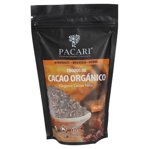 Pacari Trozos de Cacao Orgánico|Cocoa Nibs|200 gr