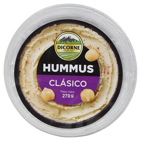 Dicorne Hummus Clásico|Classic Hummus|270 gr