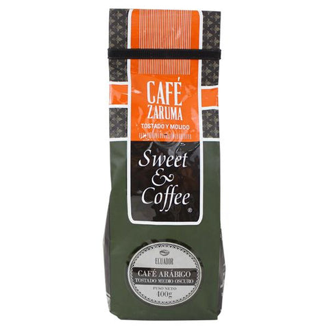 Sweet & Coffee Café Zaruma - Tostado y Molido|Ground Coffee|400 gr