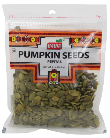 Badia Pepitas de Calabaza|Pumpkin Seeds|2 onzas