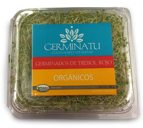 Germinatu Germinados Trebol Rojo - Orgánico|100 gr