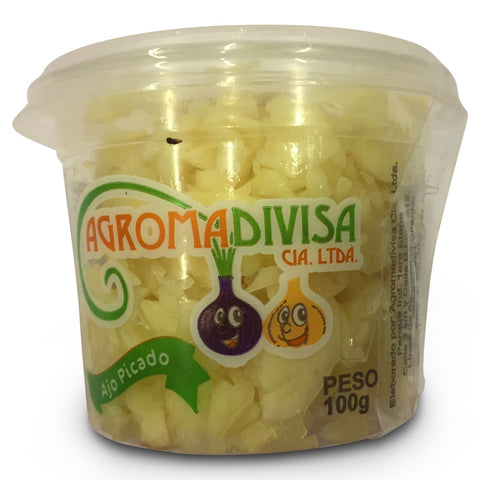 Agromadivisa Ajo Picado|Chopped Garlic|100 gr