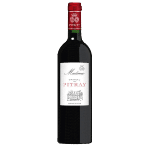 Madame Chateau De Pitray Vino Tinto Cabernet Franc, Merlot 2010|Red Wine|750 ml