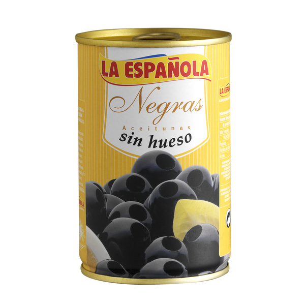 La Española Aceitunas Negras Sin Hueso|Pitted Black Olives|300 gr