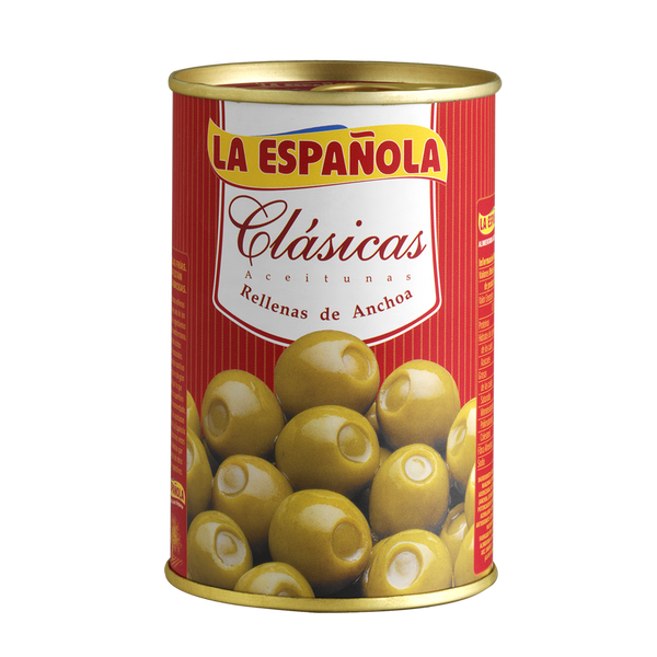 La Española Aceitunas con Anchoas|Olives with Anchovies|300 gr