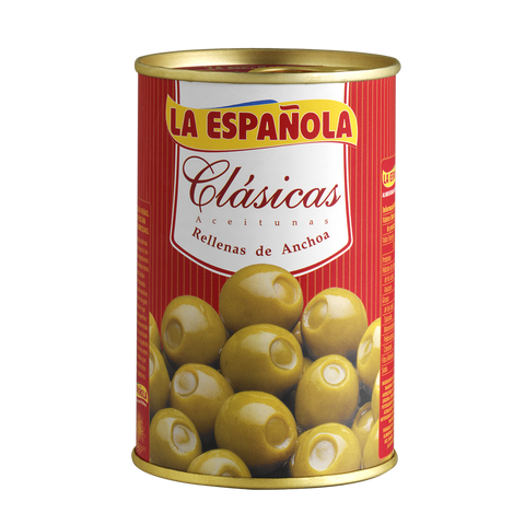 La Española Aceitunas con Anchoas|Olives with Anchovies|300 gr