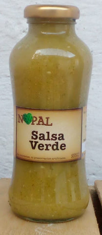 Nopal Salsa Verde de Tomatillo|Green Salsa|300 ml