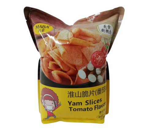 Maba Chips de Camote Chino Sabor a Tomate|Yam Slices Tomatoe Flavor|168 gr