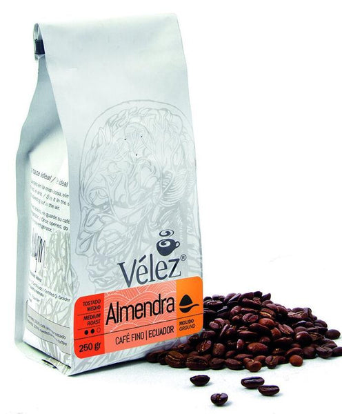 Vélez Café Almendra - Molido|Ground Coffee - Almond|250 gr
