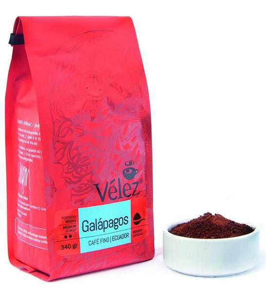 Vélez Café Galápagos - Molido|Ground Coffee - Galápagos|340 gr