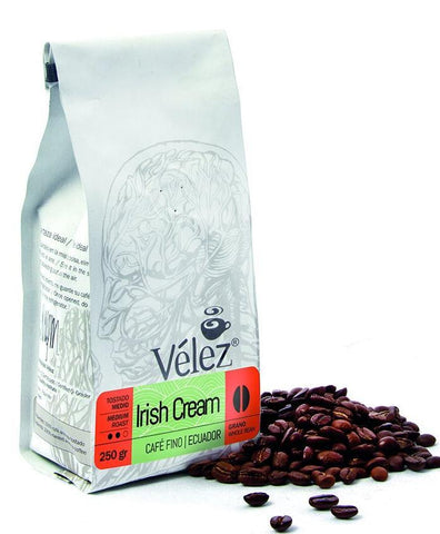 Vélez Café Irish Creme - Grano|Whole Bean Coffee - Irish Creme|250 gr